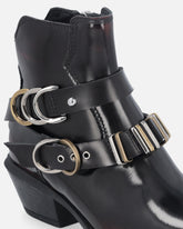 Studded cowboy boots - | Pinko