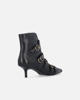 Booties with straps and Love Birds logo - | Pinko