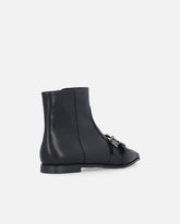 Booties with studs and Love Birds logo - | Pinko