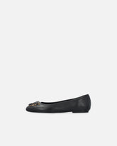 Nappa leather ballerinas with Love Birds logo - | Pinko