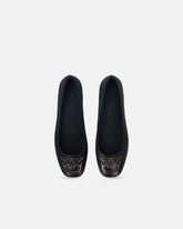 Nappa leather ballerinas with Love Birds logo - | Pinko