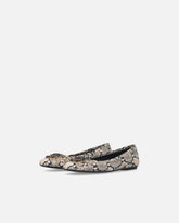 Ballerinas with python print and Love Birds logo - | Pinko