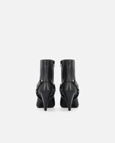 Booties with metal inserts and Love Birds logo - | Pinko