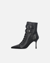 Booties with straps and Love Birds logo - | Pinko