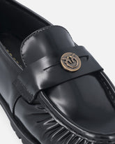 Moccasins with Love Birds logo plaque - | Pinko