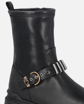 Booties with metal inserts - | Pinko