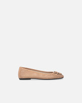 Ballerinas mit Lochmuster und Logo Love Birds - | Pinko