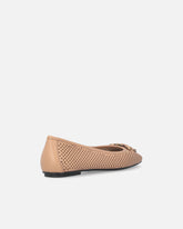 Ballerinas mit Lochmuster und Logo Love Birds - | Pinko