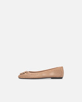 Ballerinas mit Lochmuster und Logo Love Birds - | Pinko