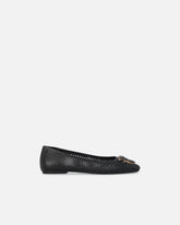 Perforated ballerinas with Love Birds logo - | Pinko