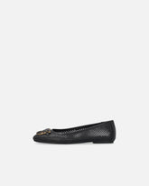 Perforated ballerinas with Love Birds logo - | Pinko