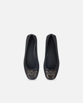 Perforated ballerinas with Love Birds logo - | Pinko