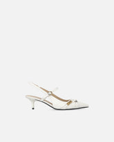 Slingbacks mit Riemchen und Schmuckapplikationen - | Pinko