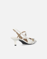 Slingbacks mit Riemchen und Schmuckapplikationen - | Pinko