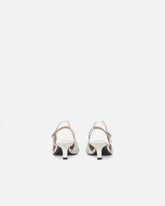 Slingbacks mit Riemchen und Schmuckapplikationen - | Pinko