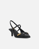 Slingbacks with straps and jewel details - | Pinko