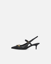 Slingbacks with straps and jewel details - | Pinko