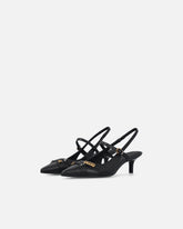 Slingbacks mit Riemchen und Schmuckapplikationen - | Pinko