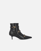 Boots with straps and jewel studs - | Pinko