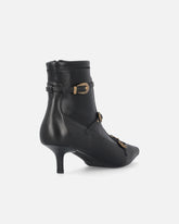 Boots with straps and jewel studs - | Pinko