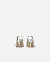 Laminated nappa slingbacks - | Pinko