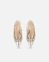 Slingbacks aus laminiertem Nappaleder - | Pinko