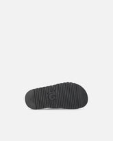 Woven nappa leather slip-on sandals with metallic rings - | Pinko