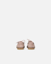 Suede moccasins with jewel details - | Pinko