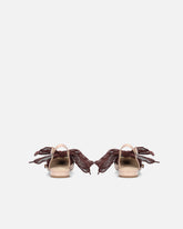 Slingback ballerinas with ties - Pink | Pinko