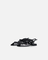 Slingback ballerinas with ties - Black | Pinko