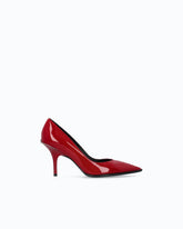 Patent leather-effect pumps - Red | Pinko