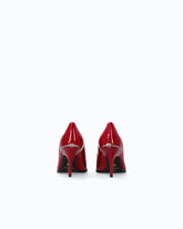 Patent leather-effect pumps - Red | Pinko