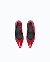 Patent leather-effect pumps - Red | Pinko