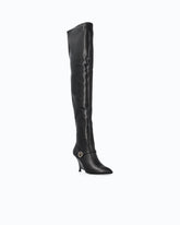 Stiefel aus Nappaleder mit extra hohem Schaft - | Pinko