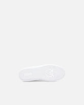 High-soled flatform sneakers with metal logo - | Pinko