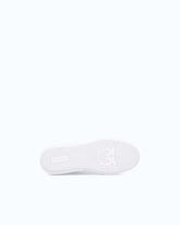High-soled flatform sneakers with metal logo - | Pinko