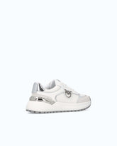 Sneakers mit Logo und Spiegeldetails - | Pinko