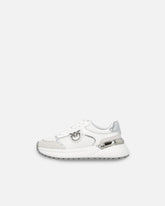 Sneakers mit Logo und Spiegeldetails - | Pinko