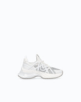 Ariel sneakers with crystals - Grey | Pinko