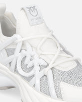 Ariel sneakers with crystals - | Pinko