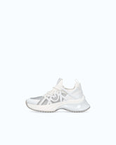 Ariel sneakers with crystals - Grey | Pinko