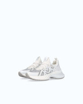 Ariel sneakers with crystals - Grey | Pinko