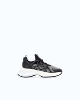 Ariel sneakers with crystals - Black | Pinko