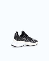 Ariel sneakers with crystals - Black | Pinko