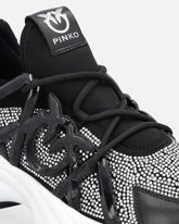 Ariel sneakers with crystals - | Pinko