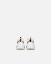 Ariel leather-effect sneakers with mirror detailing - White | Pinko