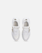 Sneakers Ariel mit Ledereffekt und spiegelnden Details - | Pinko