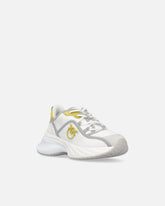 Ariel perforated sneakers with bird logo - | Pinko