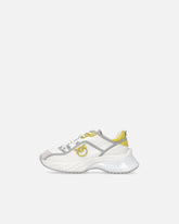 Sneakers Ariel mit Lochmuster und Vogel-Logo - | Pinko