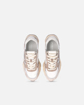 Sneakers aus Veloursleder mit Logo - | Pinko
